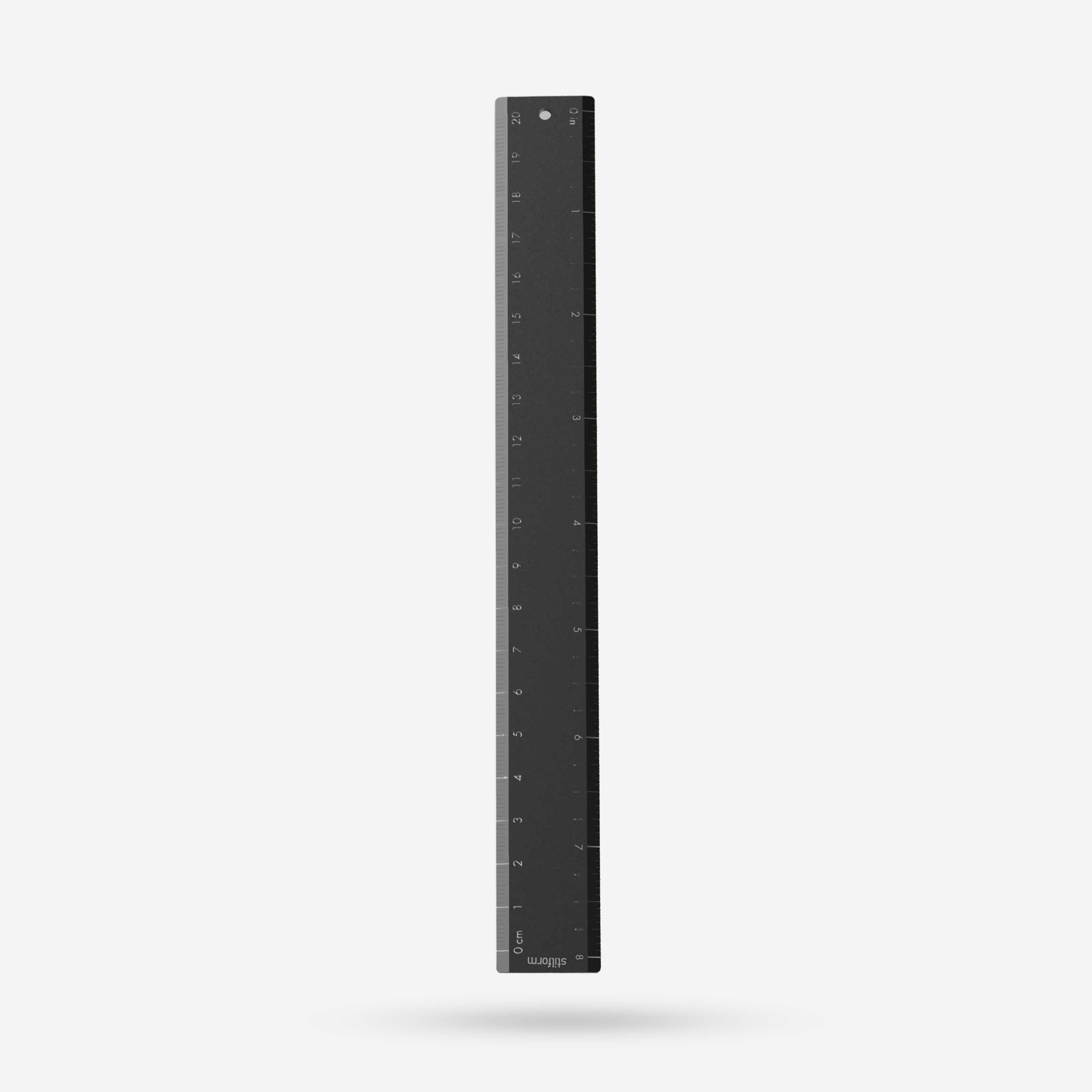 Lineal in Warp Black freigestellt